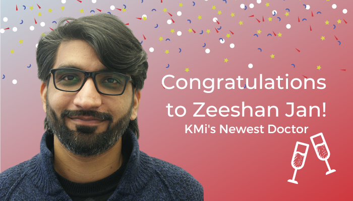 Congratulations to KMi's Newest Doctor, Zeeshan Jan!