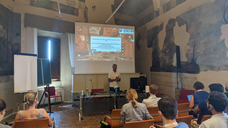 KMi at the ISWS 2022 Summer School